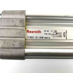Rexroth 0822 121 006 Pneumatic Compact Cylinder Ø40mm Stroke 160mm, Used