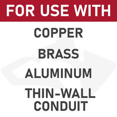 5/8 In. Compact Junior Tubing Cutter – Clean Cuts in Copper, Brass, Aluminum and
