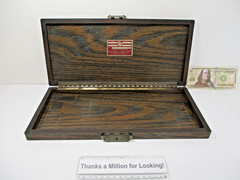 STARRETT WEBBER Croblox Gage Block Storage CASE (only) Model # SCS81A in GC