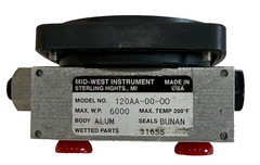 NEW MID WEST INSTRUMENT 120AA-00-00 PRESSURE GAUGE