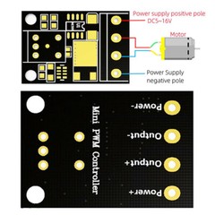 5PCS Voltage Regulator PWM DC Motor Speed Controller 5V 12V 10A LED Dimmer