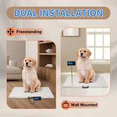 Portable Digital Livestock Vet Scale Hog Pet Dog Sheep Goat Scale 300kg 0.1kg