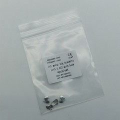 20Sets Dental 1st Brackets Molar Wide Big Bracket Orthodontic Roth 022 Hooks