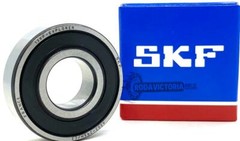 SKF 6203-2RS Deep Groove Ball Bearings, 17x40x12mm 2 Rubber Seals 6203 2RSH