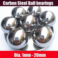 Hardened Carbon Steel Ball Bearings / Metal Balls Dia 1mm-20mm High Precision