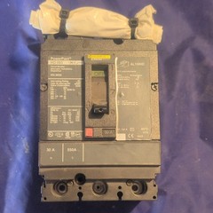 Square D PowerPact HD 060 HDL36030 Circuit Breaker 30A 600V 3-Pole AC