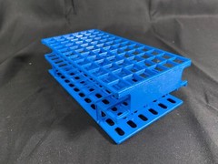 NALGENE Test Tube Rack For 13mm Tubes 6×12 Array Unwire Resmer Blue 5970-0313