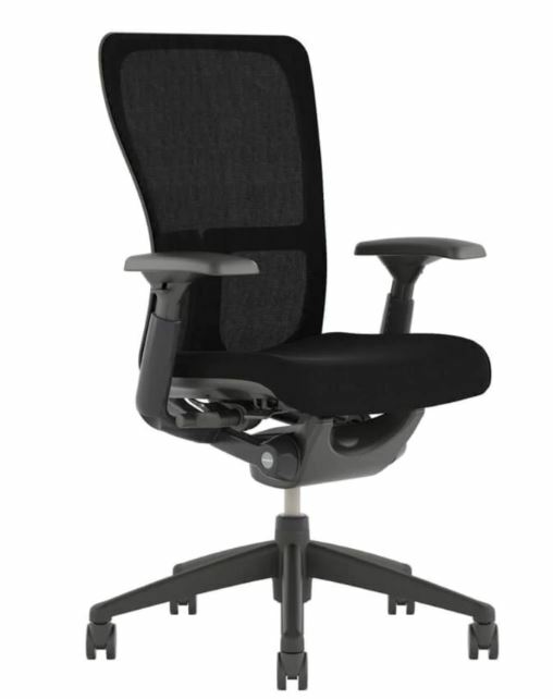 Zody Office Chair by Haworth – Highly Adjustable – 4D ARMS- Made in USA