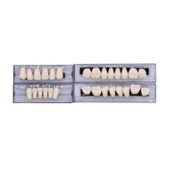 10-Box Dental Acrylic Resin Denture 22# A1 Full Sets Teeth Upper Lower Shade HOT