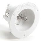 Woodhead 2404MB, Wiring Device Flanged Inlet, Flanged Inlet Nema L1-15P, 1 PC