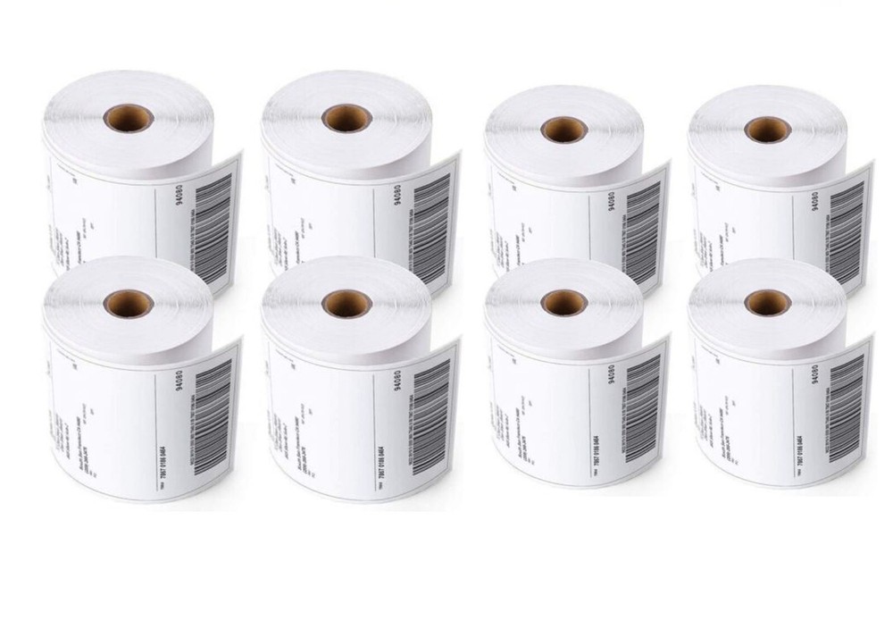8 Rolls Label 4×6 Zebra 2844 Eltron ZP450 Direct Thermal Shipping 2000 Labels