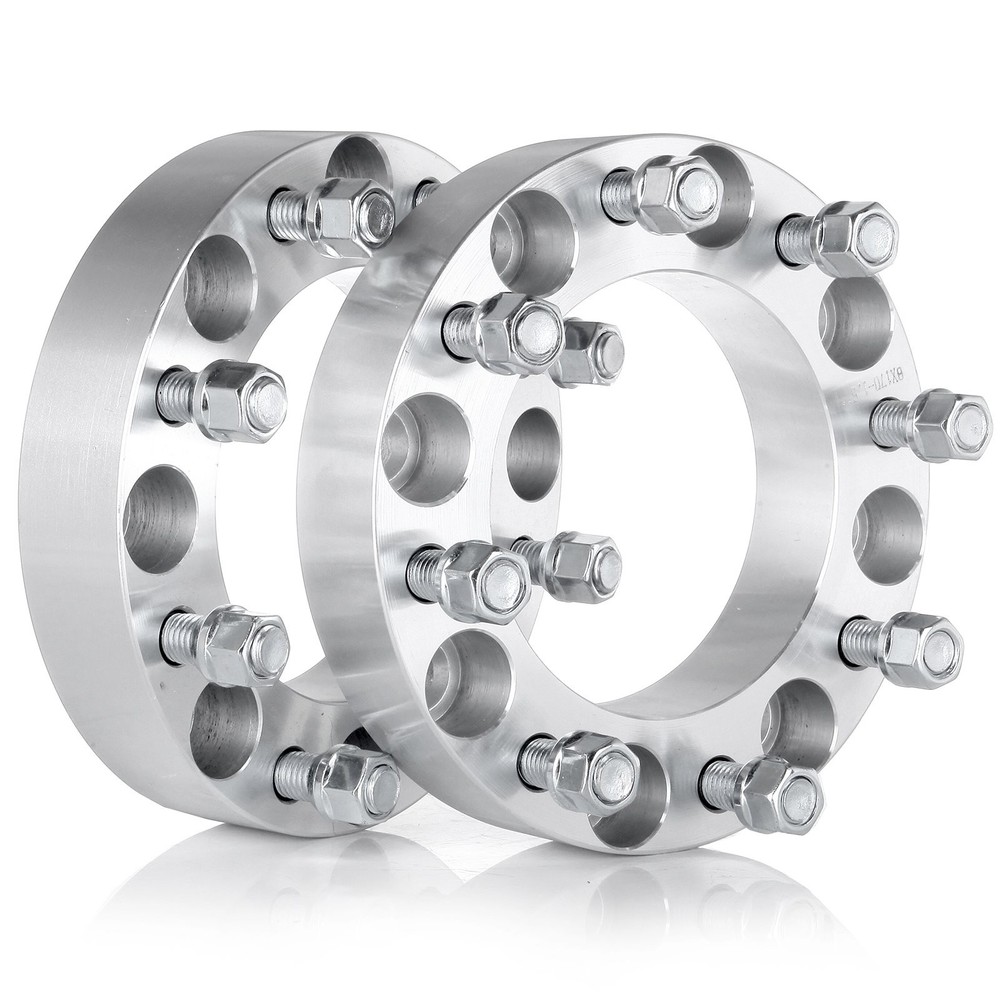 1.5in Wheel Spacers 8×170 125mm 14×2 Studs Adapters F-250 F-350 Super Duty 2Pcs
