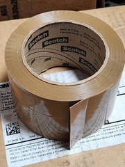 2 Rolls – 3M Scotch 371 TAN Commercial Packaging Tape 2 mil x 72MM X 100M