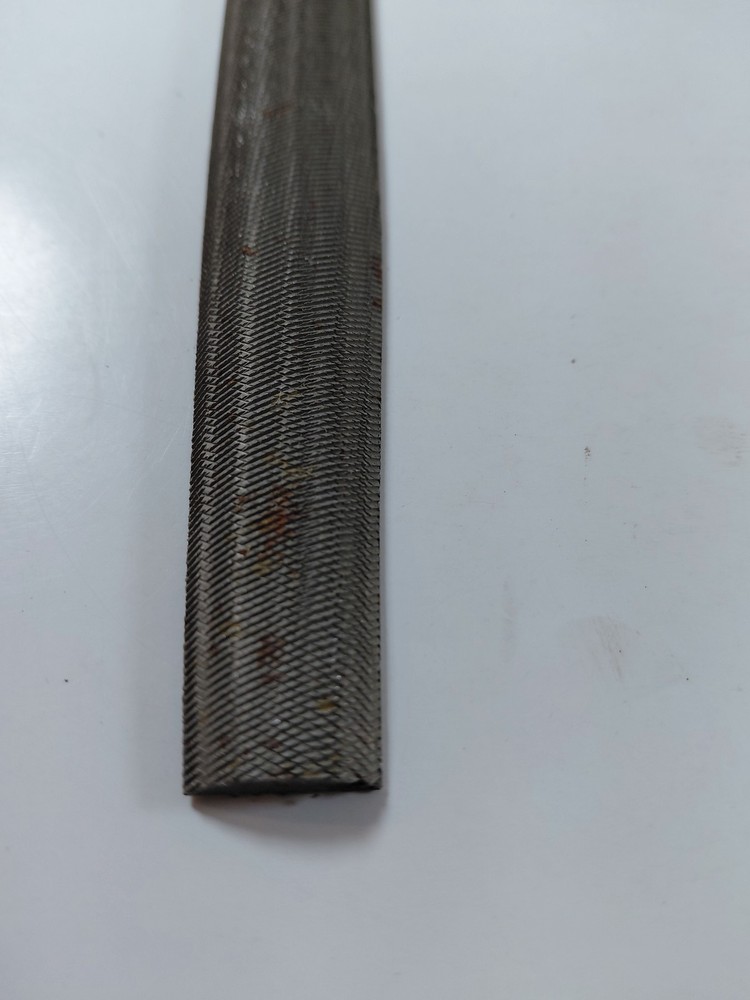 Vintage Flat Hand File Double Cut Metal Woodworking Tool 9.5 inch total