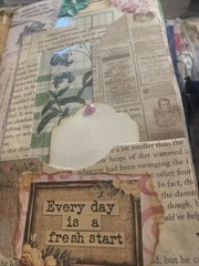 Junk Journal Handmade with pockets, belly bands, tucks journal cards, tags