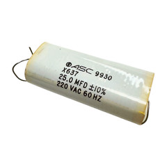 ASC 9930 X637 Capacitor, 220VAC, 60Hz, 25.0 MFD **Free Shipping**