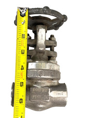 BONNEY FORGE HL-1BLB 317-L Stainless Gate Valve 3/4″ SW x NPT CL. 800 (1920psi)