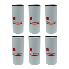 6Pcs Oil Filter Fleetguard LF14000NN For Cummins ISX 4367100