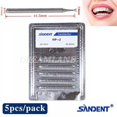 Dental Burs HP 1/2/3/4/8 Round Tungsten Carbide 2.35mm for Straight Handpiece