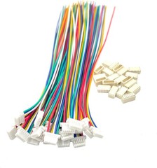 20 Pairs JST SH 1.0mm 6 Pin Male Female Connector Cable Wire Kit