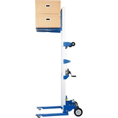 Global Industrial Lightweight Hand Operated Lift Truck 400 Lb. Capacity Straddle