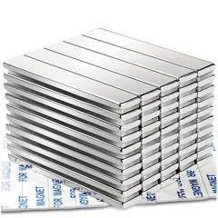 Strong Neodymium Magnets, 100 Pack 2.36 x 0.39 x 0.12 Inch