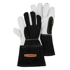 Premium Goatskin TIG Welding Gloves, True-Fit, High Dexterity, Size M/L/XL