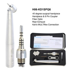 COXO Dental Surgical Handpiece 45° Angle KaVo MULTIflex Fiber Optic 4 Hole 6 Pin