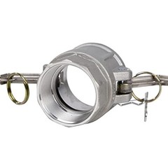 cam Lock Fittings Female Coupler x Female NPT Thread camlock Coupling 2” Part D