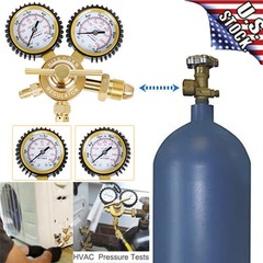 Nitrogen Tank Regulator CGA580 Inlet Connection 1/4″ Flare 0-800/4000 PSI Output