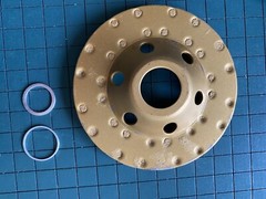4”Grinding Cup Disc Wheel Angle Grinder 16Segs B Floor Concrete Cement Gro
