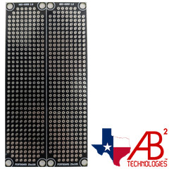 11 Pcs Black PCB Proto / Perf Boards Double Sided Combo Pack