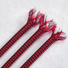 4/8/12MM Braided Soft PP Cotton Yarn + PET Expandable Sleeving Cable Wire Sheath