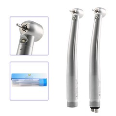 Dental LED E-generator Fiber Optic High Speed Handpiece 2Holes 4-Holes FDA
