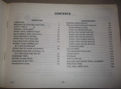 KOMATSU GD705A-4 MOTOR GRADER OPERATION & MAINTENANCE MANUAL BOOK S/N 31001-UP