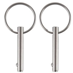 Small Quick Release Pin 3/16″ Stainless Steel, Bimini Top Marine Hardware 4 Pack