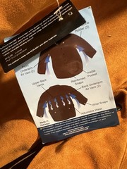 Steiner 9215-XL Welding Work Jacket Brown Leather Cowhide Snaps Studs Heavy