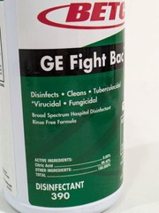 Betco GE Fight Bac RTU Disinfectant 390 Cleaner 32oz / 1 Quart Bottle [946 mL]
