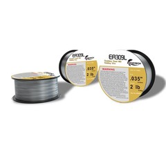 , ER309L Stainless Steel MIG Welding Wire .035-Diameter, 2 Pounds Spool, Silv…