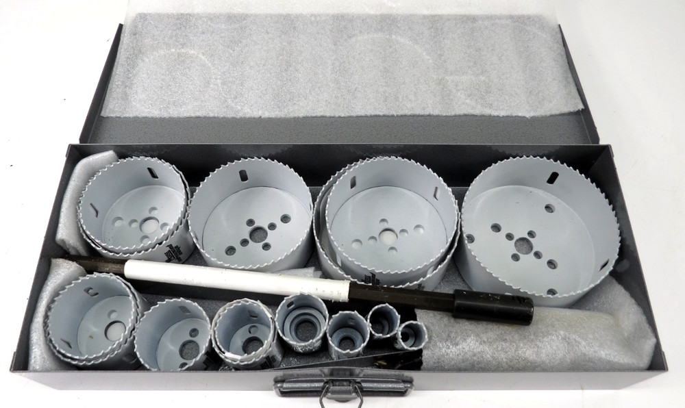 Morse Advanced Edge High Performance Hole Saw Kit 19 piece MK21300I