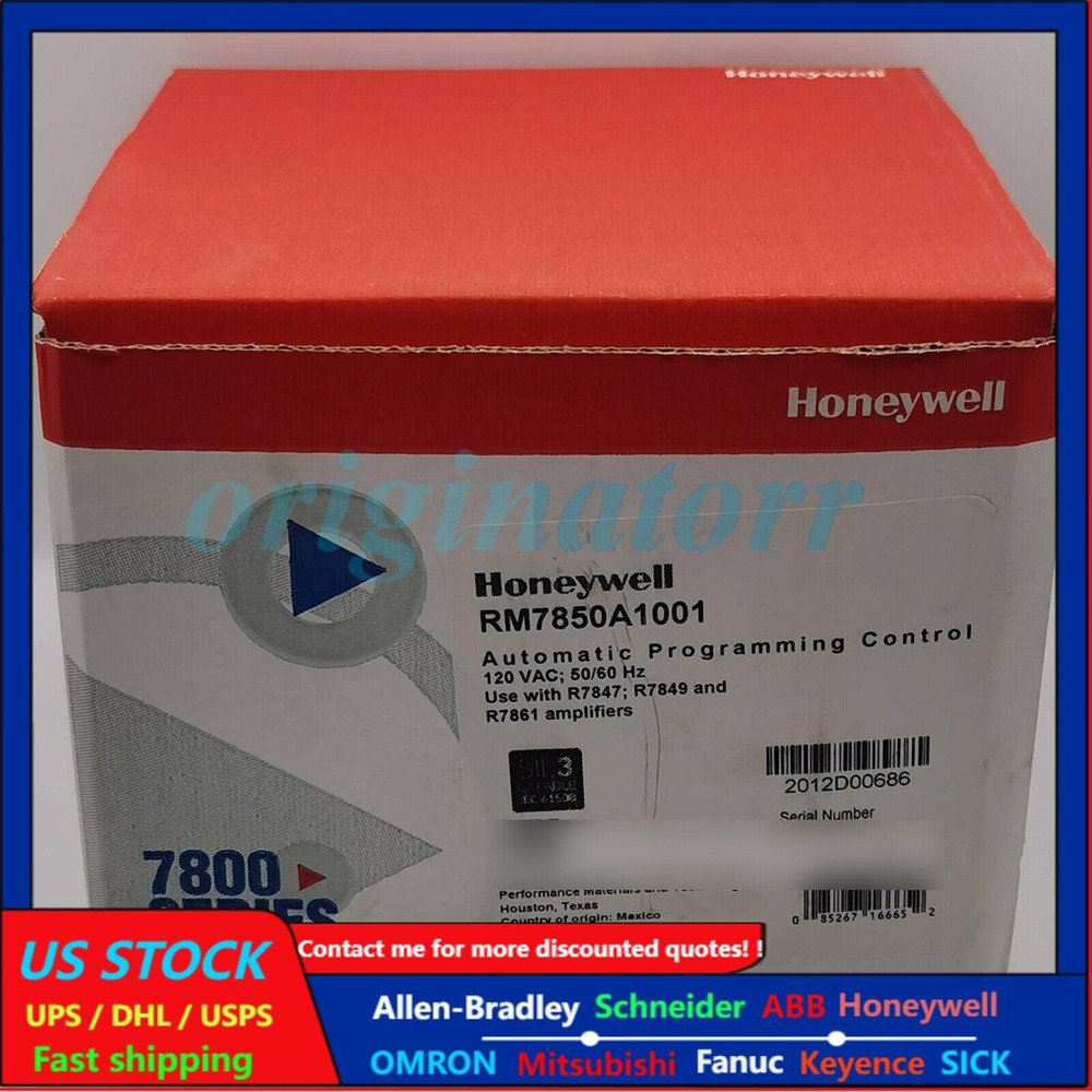 1PC New Burner Control RM7850 A 1001 RM7850A1001 #F2*- US Free TAX