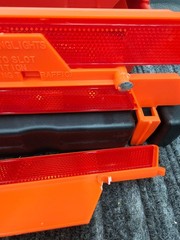 USKITS 3-Piece DOT Warning Triangles Reflective Emergency Road Safety Assy