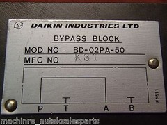 Daikin Bypass Block BD-02PA-50 _ BD02PA50