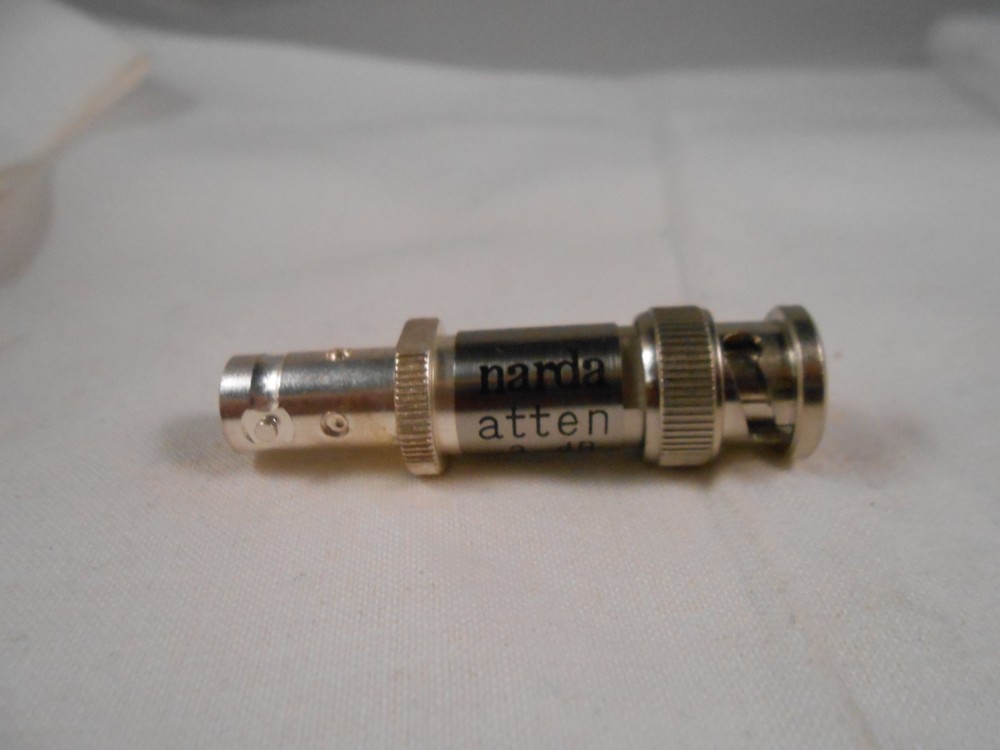 MODEL 755B-3 NARDA ATTENUATOR, 3DB , DC -1.5GHZ BNC 50 OHMS NEW OLD STOCK