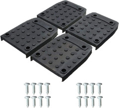 Stilt Sole Anti-Slip Pads for Drywall, 4Pcs Stilt Sole Replacement Kit, Non-Slip