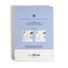 8"x10" Acrylic Desktop Board With Wood Tray Base Cream