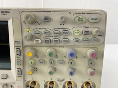 Agilent DSO6054A Oscilloscope 500 MHz w/ 2 54620-61601 Probe Cables 10073C Prob