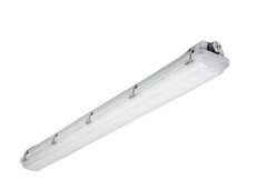 Metalux Vaportite 4 ft. White Integrated LED Industrial Vaportite Selectable CCT