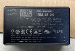 NEW MEAN WELL IRM-45-24 AC-DC Single Output Encapsulated Power Supply (BN438)