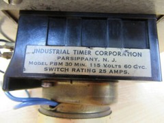 Industrial Timer PBM 30 Min. 30 Minute Timer PBM30Min